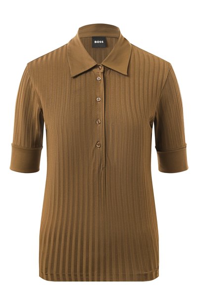 Женское поло из вискозы BOSS, арт. 50532051