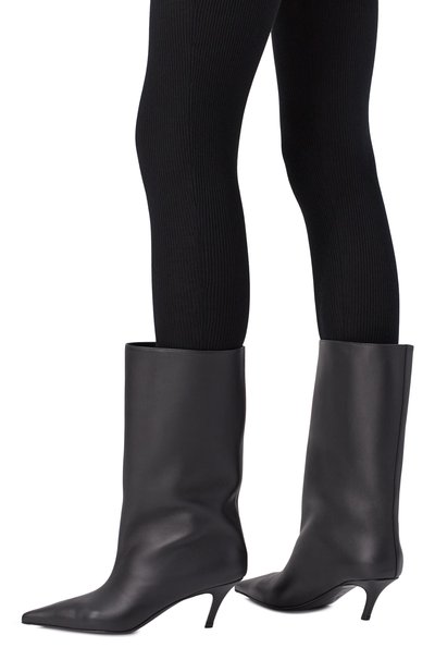 Кожаные сапоги fiona 60 AMINA MUADDI, арт. FI0NA B00T/NAPPA, фото 2