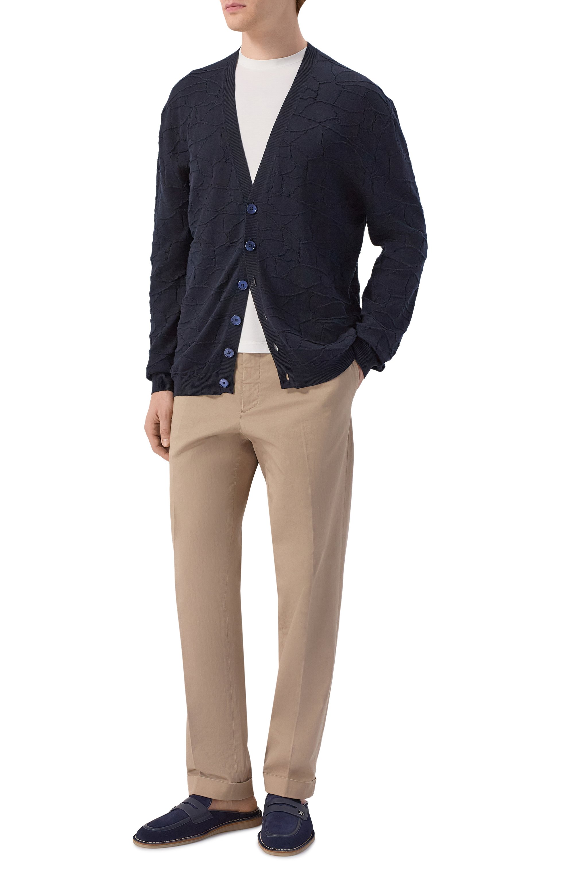 Футболка из вискозы GIORGIO ARMANI, арт. 3GST52/SJP4Z, фото 2