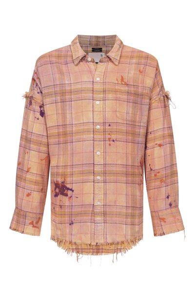 Мужская хлопковая рубашка R13, арт. R13WR075-R654B