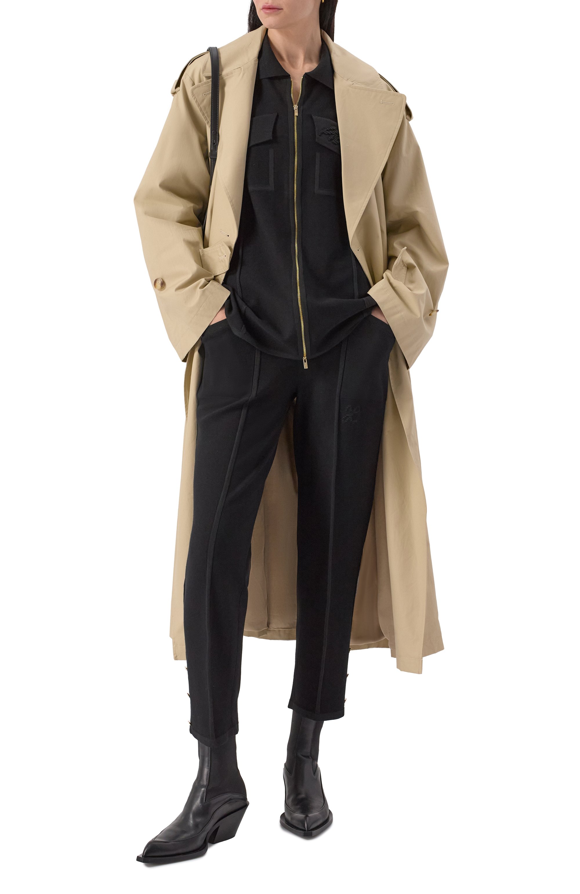 Брюки из вискозы AND THE BRAND, арт. S25-P063-1203-900, фото 2