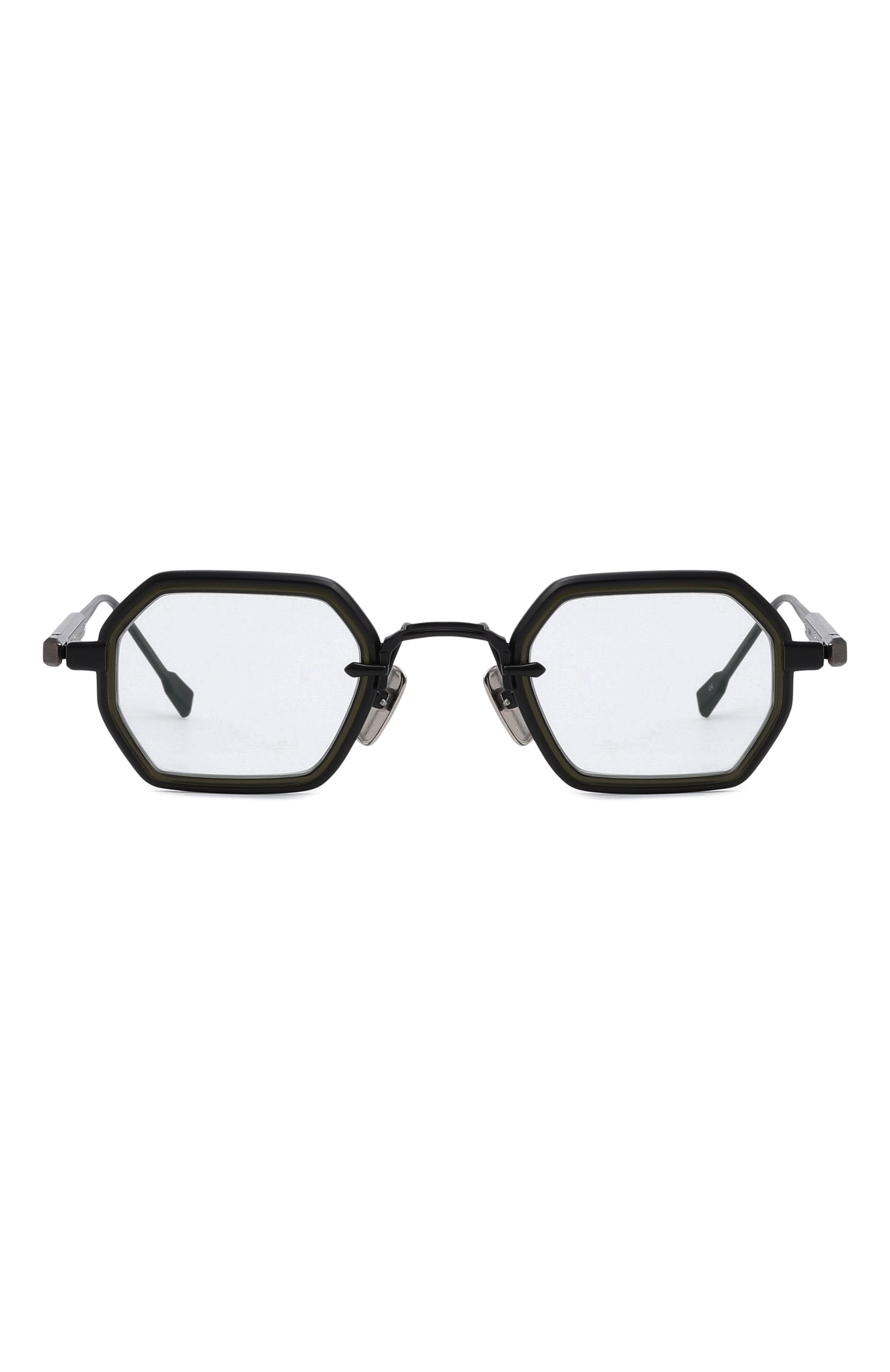 Оправа SATO EYEWEAR черного цвета по цене 129000 руб., арт. HADAR-T/B/AS-1 0PT, фото 4 Оправа SATO EYEWEAR, арт. HADAR-T/B/AS-1 0PT, фото 4