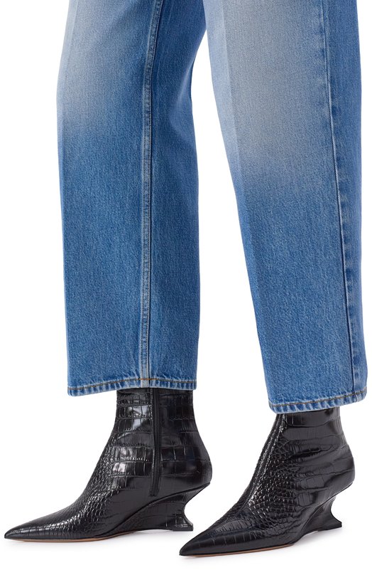 Кожаные ботильоны Nina 50 Paris Texas PX1776/XC0C0 Чёрный  PX1776/XC0C0 Фото 2