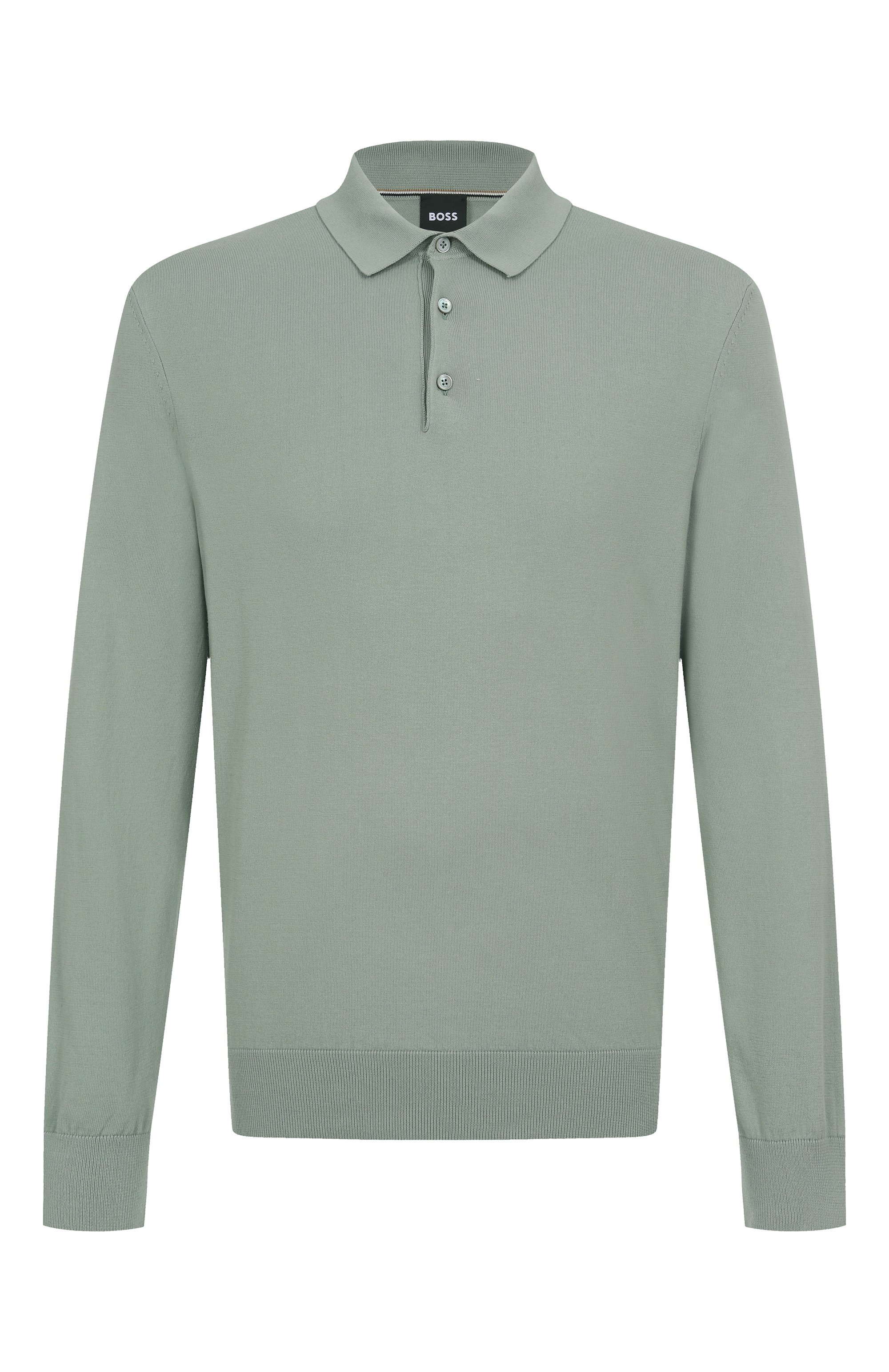 Хлопковое поло BOSS, арт. 50506025, фото 1