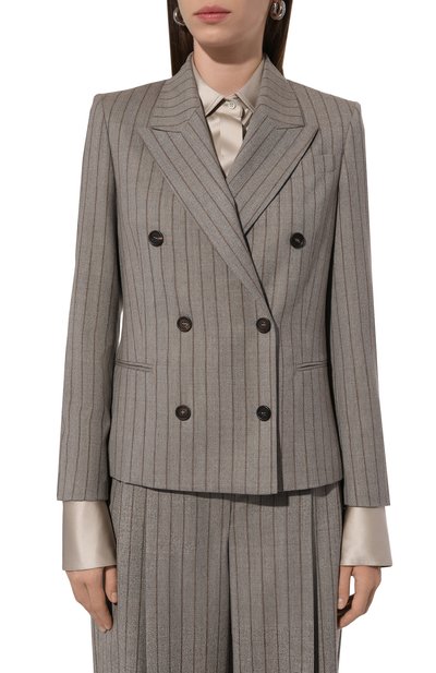 Шерстяной жакет BRUNELLO CUCINELLI, арт. MD5777060P, фото 3