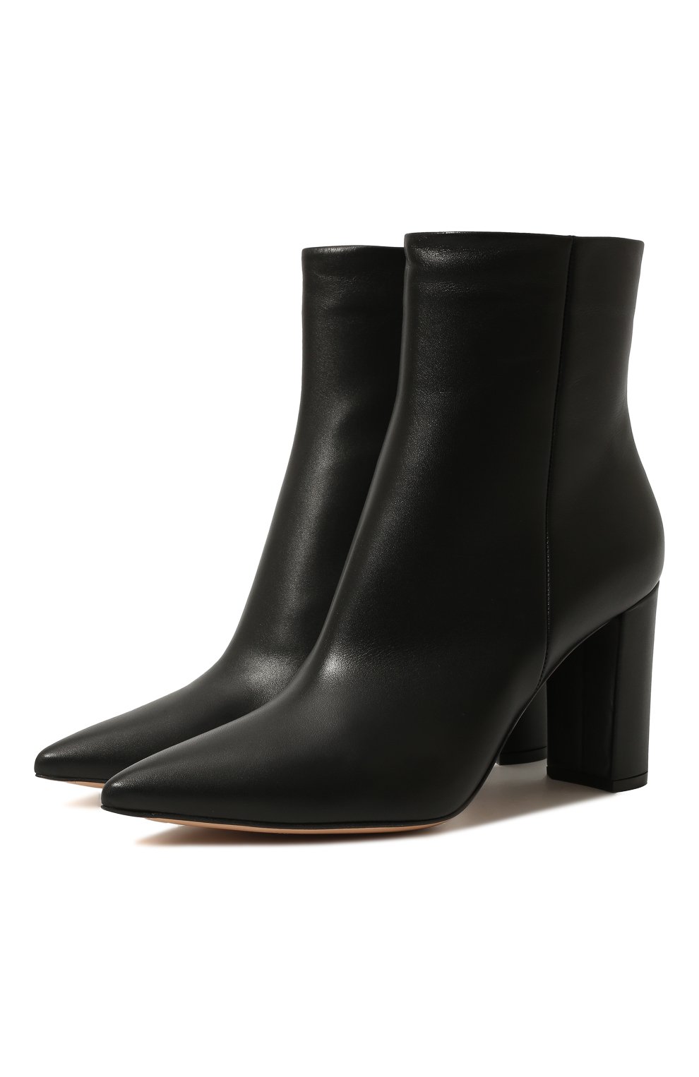 Кожаные ботильоны piper 85 GIANVITO ROSSI черного цвета по цене 120000 руб., арт. G70399.85RIC.VGINER0, фото 1 Кожаные ботильоны piper 85 GIANVITO ROSSI, арт. G70399.85RIC.VGINER0, фото 1