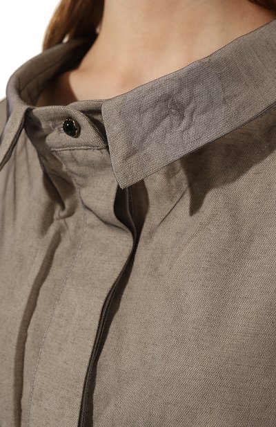 Рубашка из хлопка и льна MIDGARD PARIS, арт. C1602, фото 5