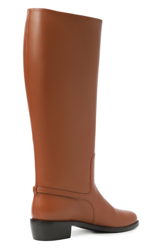 Кожаные сапоги Ferragamo 01K226/784902 Коричневый  01K226/784902 Фото 5