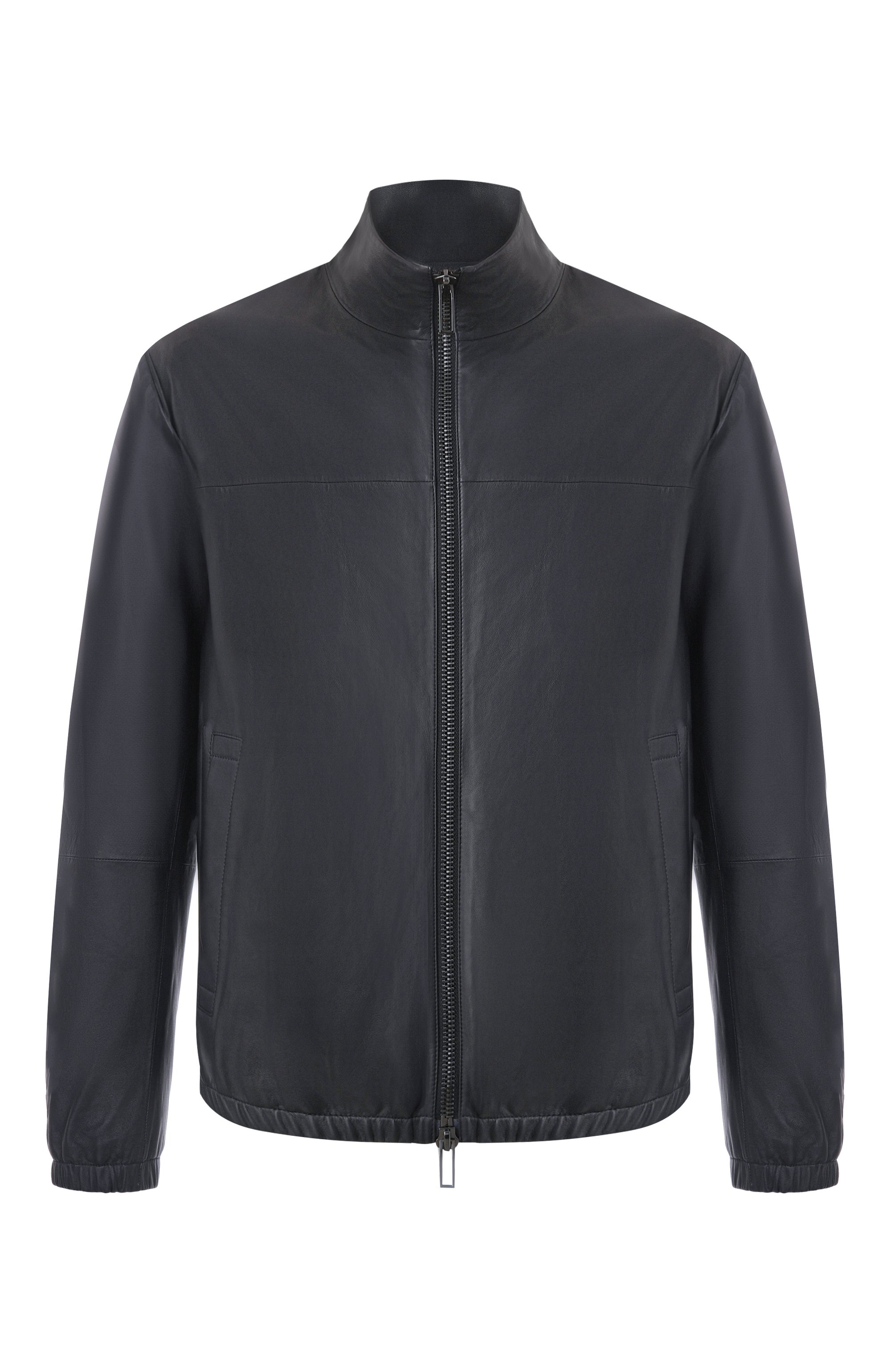 Кожаный бомбер EMPORIO ARMANI, арт. 01R55P/01P54, фото 1