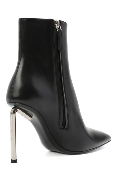 Кожаные ботильоны OFF-WHITE, арт. 0WID003R21LEA0011000, фото 3