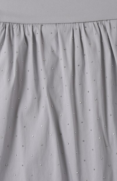 Хлопковая юбка MSGM KIDS, арт. S5MSJGSK125, фото 3