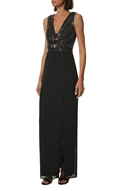 Платье BASIX BLACK LABEL черного цвета по цене 36350 руб., арт. D7807L, фото 3 Платье BASIX BLACK LABEL, арт. D7807L, фото 3