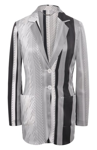 Женский шелковый жакет KITON, арт. D55512K0963E01