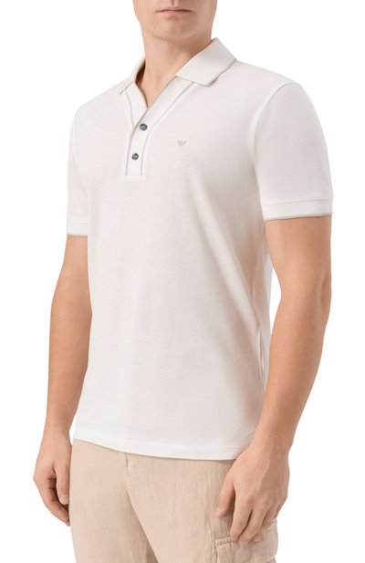 Хлопковое поло EMPORIO ARMANI, арт. EM002119/AF12955, фото 3