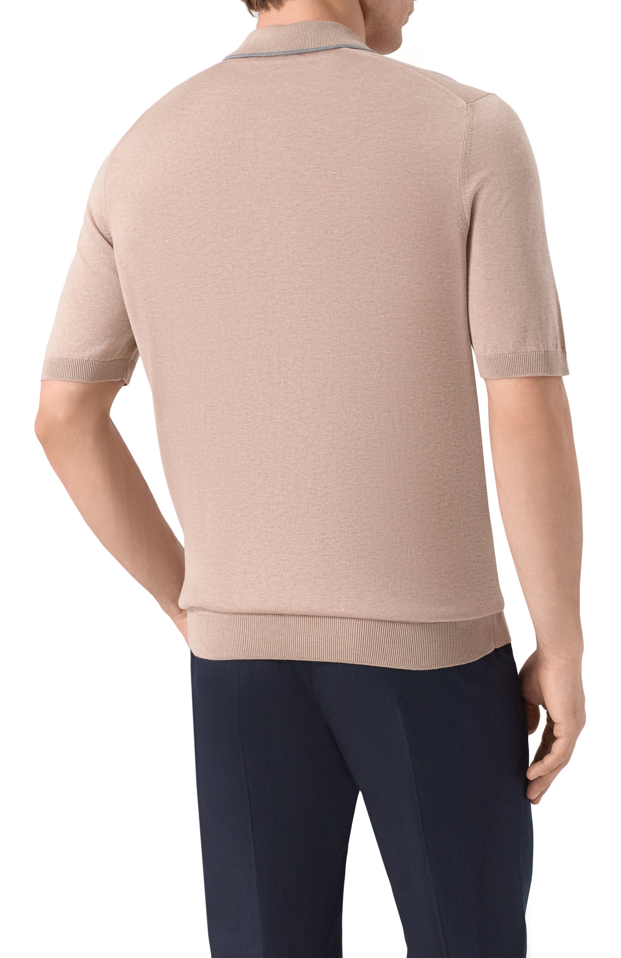 Шелковое поло GRAN SASSO, арт. 43166/23506, фото 4