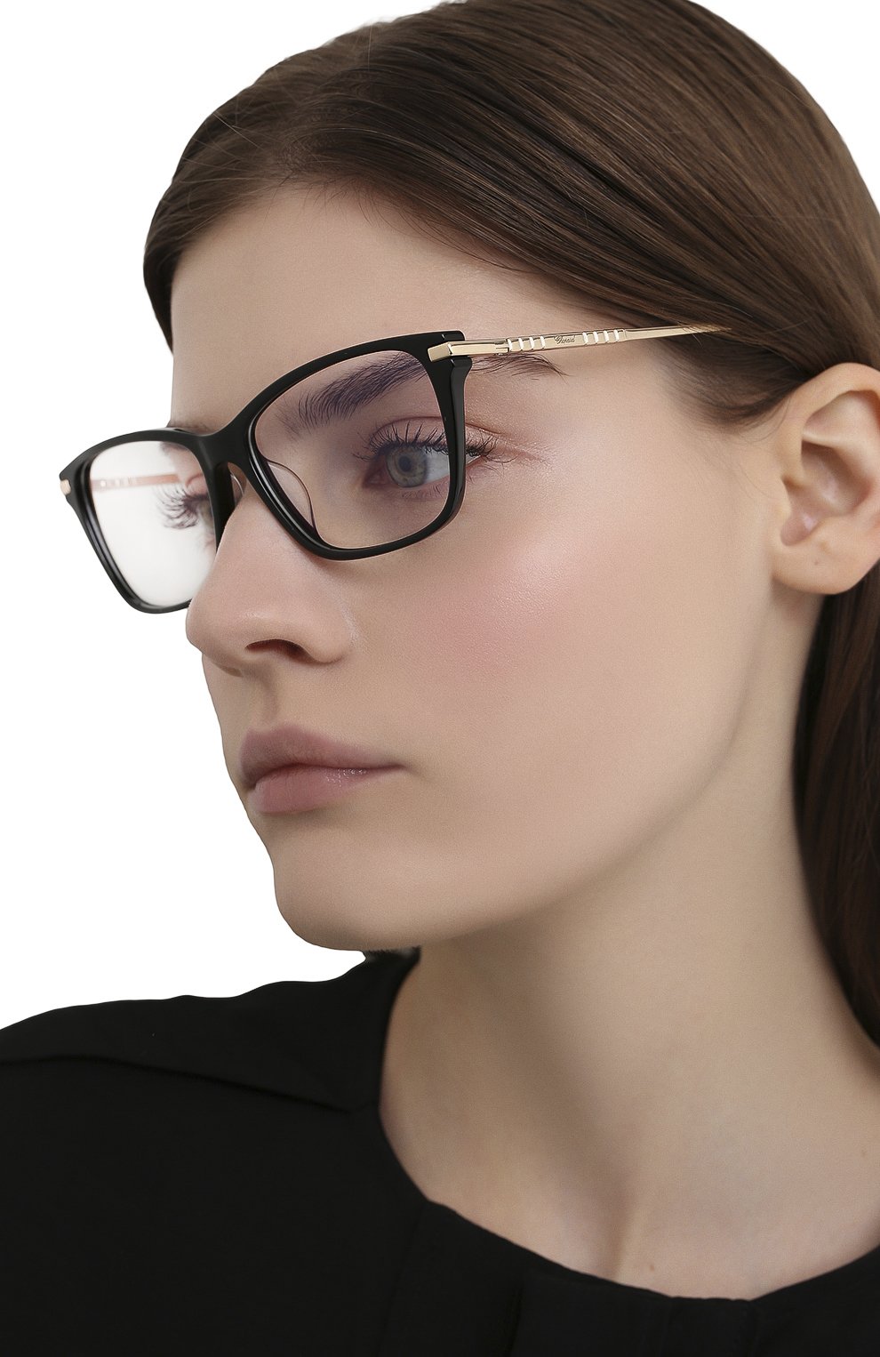 Оправа CHOPARD черного цвета по цене 36500 руб., арт. 299 700, фото 2 Оправа CHOPARD, арт. 299 700, фото 2