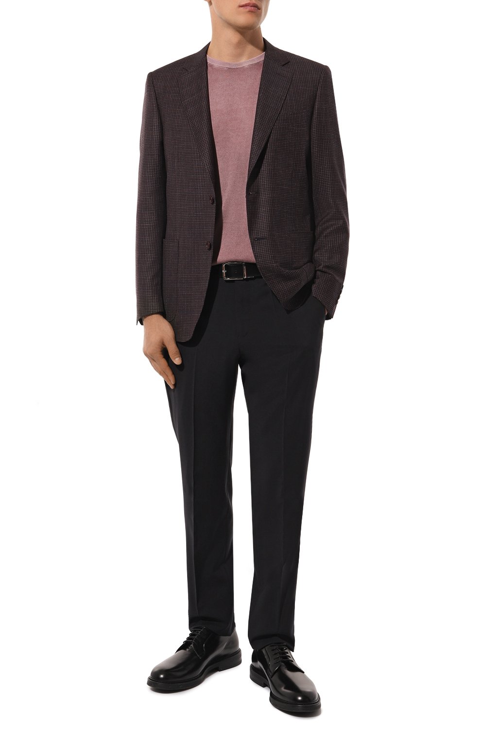 Шерстяные брюки EMPORIO ARMANI, арт. E31P0B/01504, фото 2