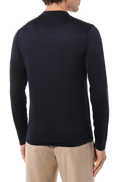 Хлопковый джемпер CANALI, арт. T0804/MJ00002, фото 4