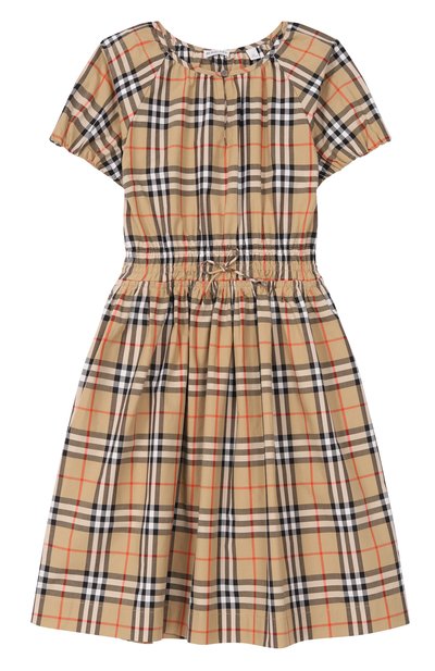 Хлопковое платье BURBERRY, арт. 8117137