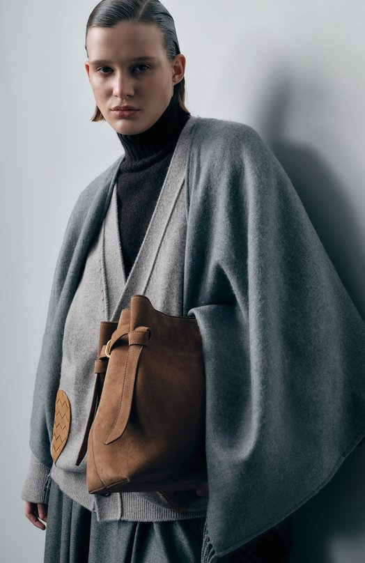 Кашемировый кардиган Bottega Veneta 838109/V2MM0 Серый  838109/V2MM0 Фото 6