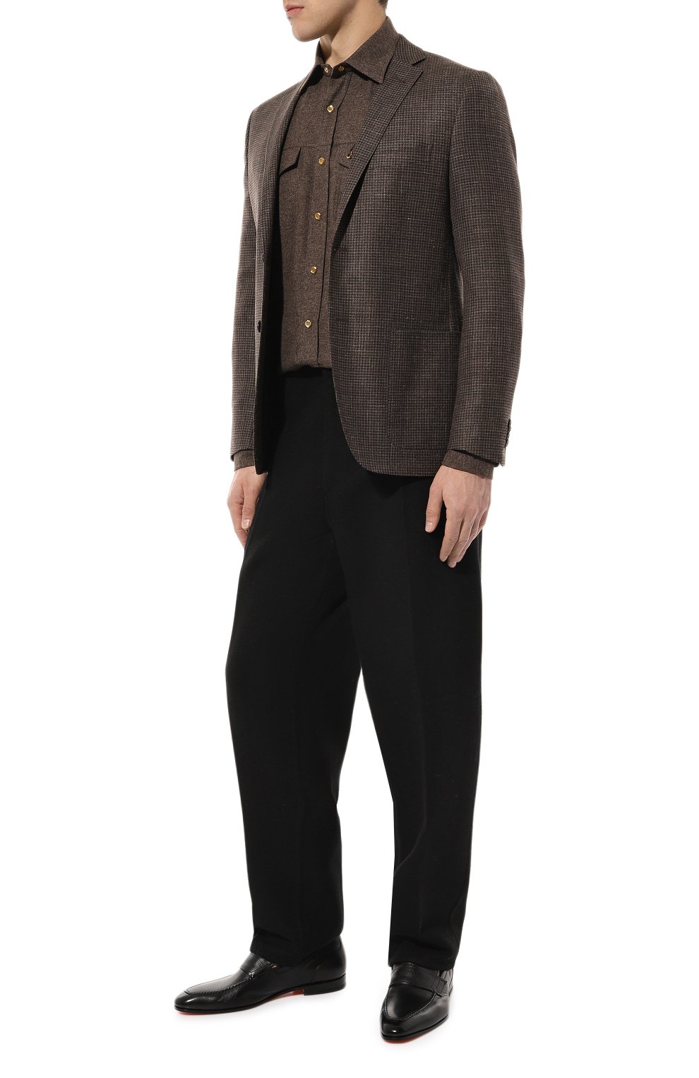 Шерстяной пиджак CORNELIANI, арт. 93X002-9316208, фото 2