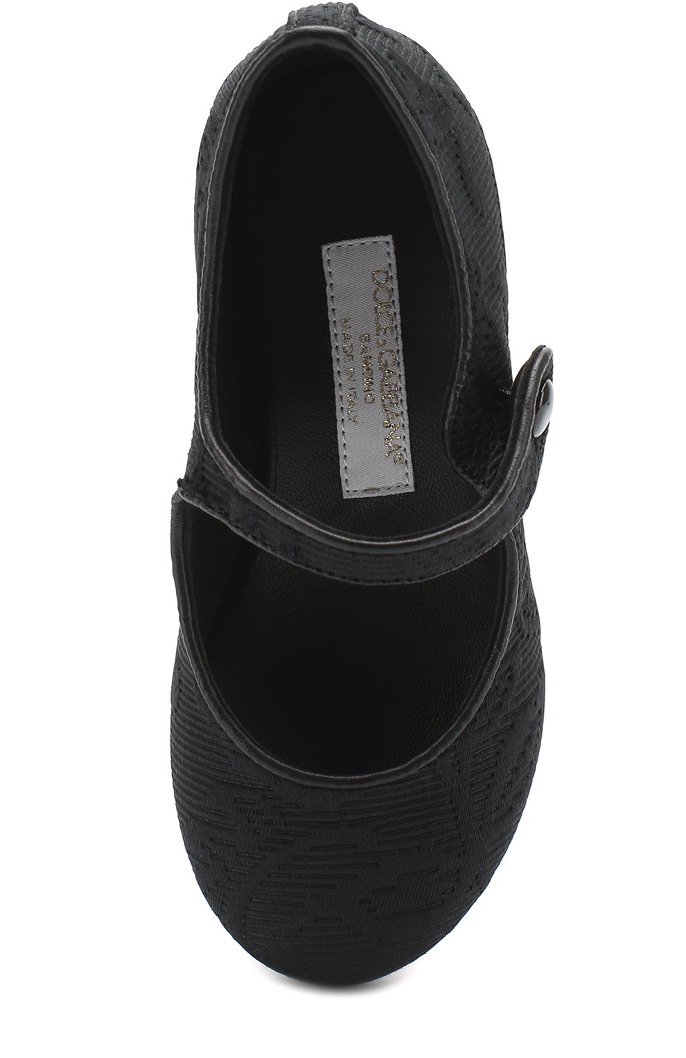 Парчовые туфли с ремешком DOLCE & GABBANA, арт. 0132/D10559/AS078/19-28, фото 4