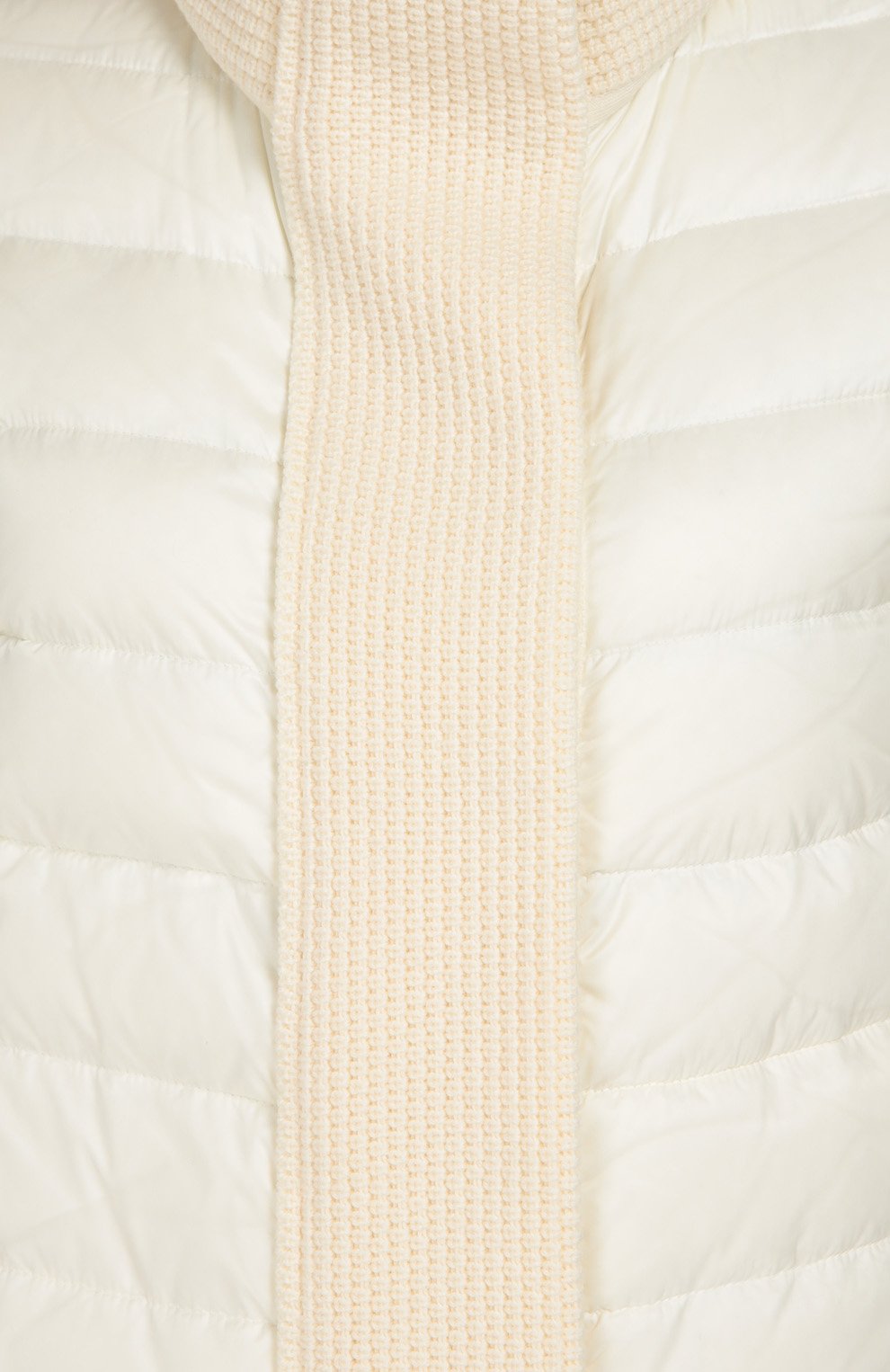 Вязаная куртка с утепленной вставкой и высоким воротником MONCLER, арт. B2-093-94534-00-98124, фото 5