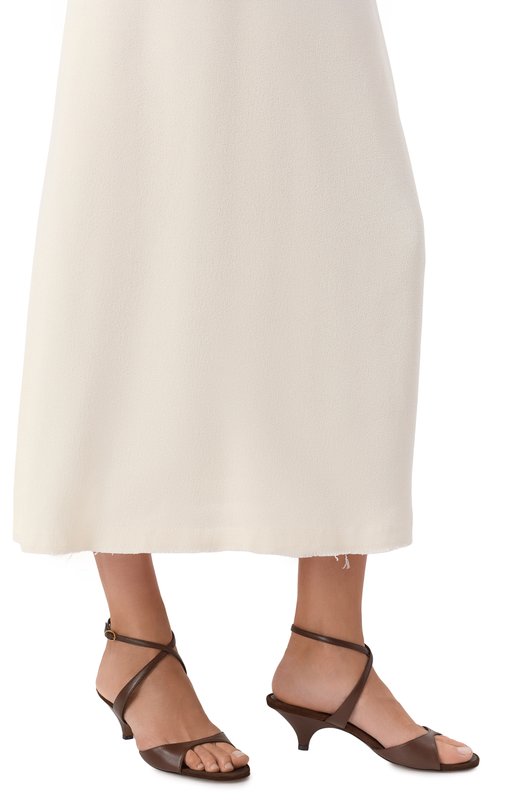 Кожаные босоножки Pherg Neous 00512N23/LEATHER Коричневый  00512N23/LEATHER Фото 2