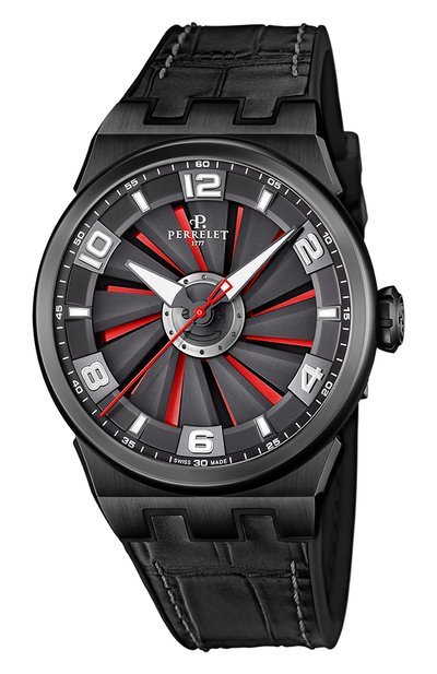 Мужские часы turbine evo black-red PERRELET, арт. A4063/A