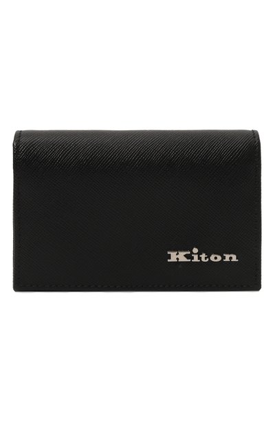 Мужской кожаный футляр для кредитных карт KITON, арт. UPEA019N01003