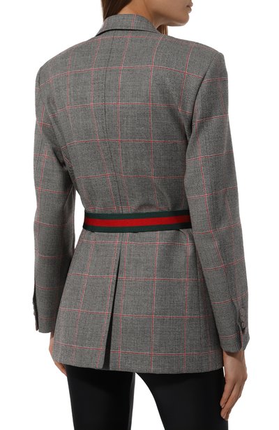 Шерстяной жакет GUCCI, арт. 758276/ZAKRL, фото 4