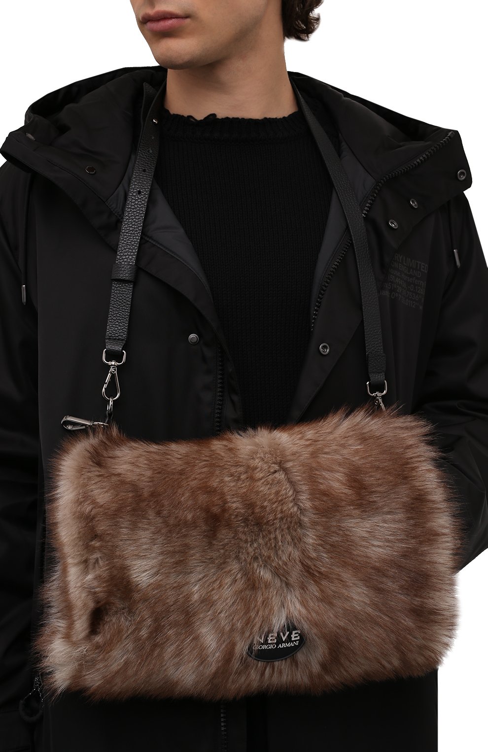 Муфта из овчины neve GIORGIO ARMANI, арт. Y2R605/YQV0J, фото 2