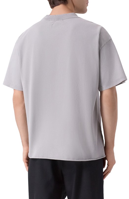 Хлопковая футболка Ksubi MFA25TE007 Серый  MFA25TE007 Фото 4