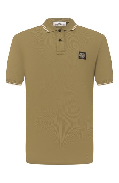 Мужское хлопковое поло STONE ISLAND, арт. L1S152200010/S0018