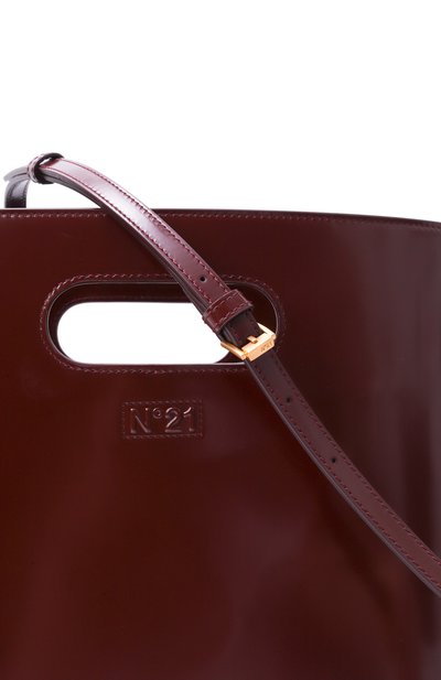 Сумка N21 бордового цвета по цене 110000 руб., арт. 25IBP0979SZ01, фото 3 Сумка N21, арт. 25IBP0979SZ01, фото 3