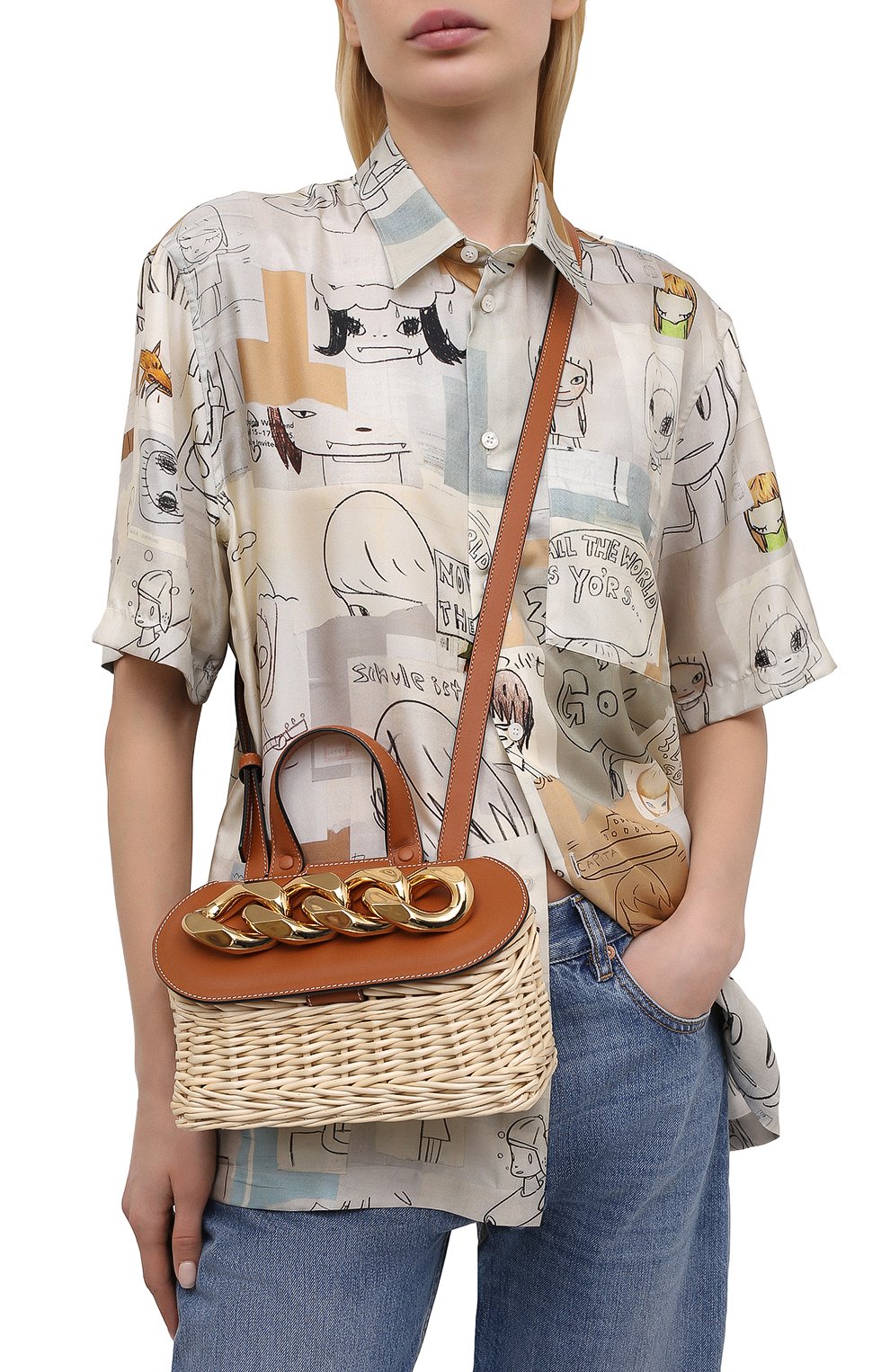 Сумка chain lid basket small JW ANDERSON, арт. HB0321 PG0444, фото 2