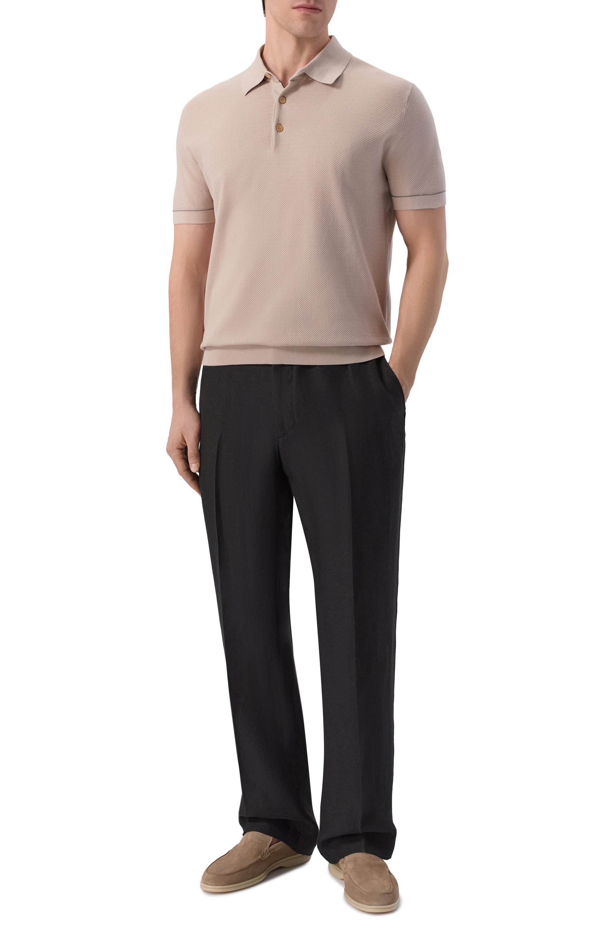 Льняные брюки ANDREA CAMPAGNA, арт. LUCAN0 ELAX/AN1801, фото 2