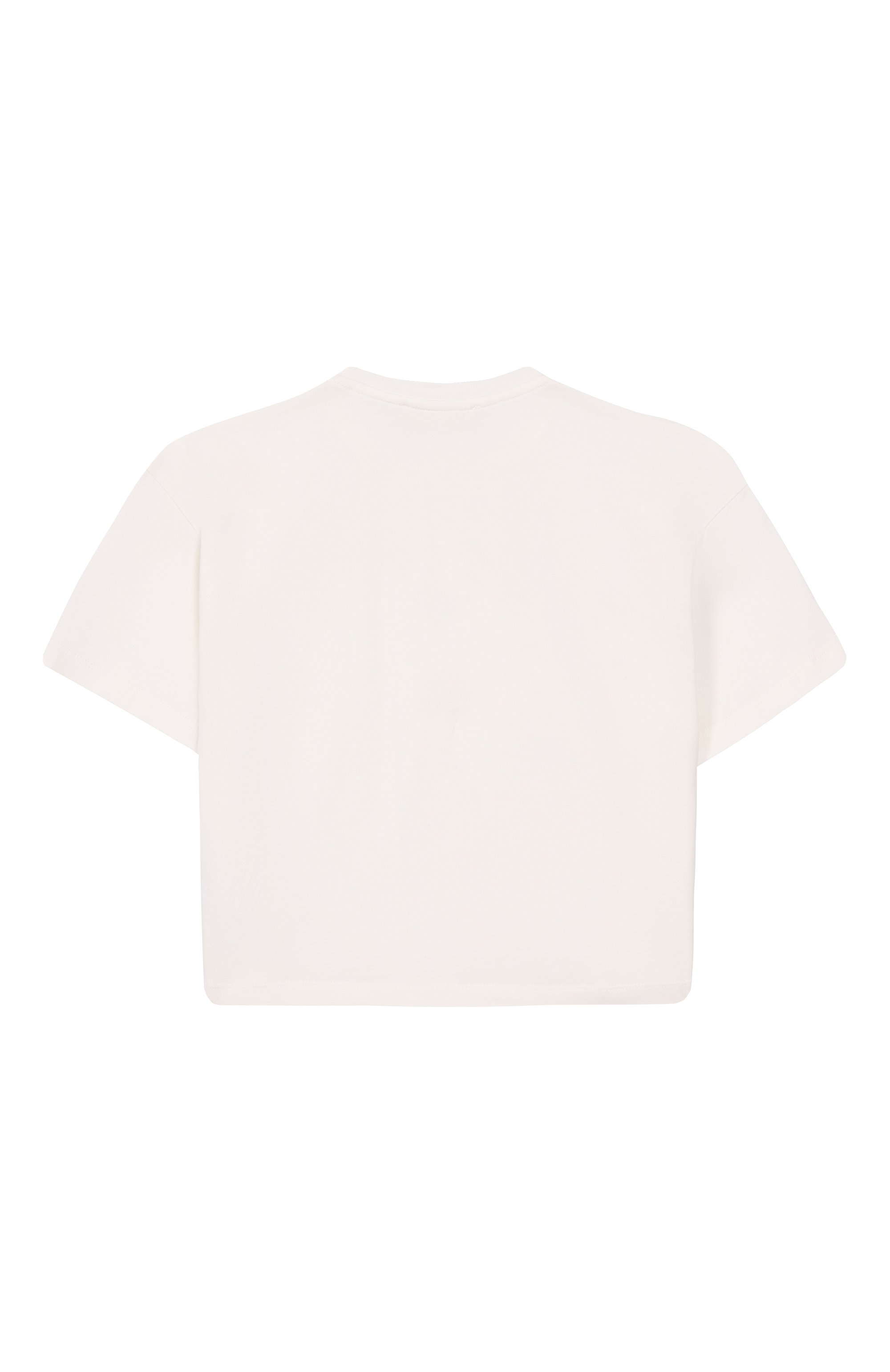 Хлопковая футболка ELISABETTA FRANCHI LA MIA BAMBINA, арт. EFTS2400/JE006/10A-12A+, фото 2