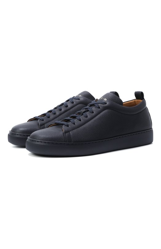 Кожаные кеды Colby H`D`S`N Baracco C0LBY.C.41* Синий C0LBY.C.41*