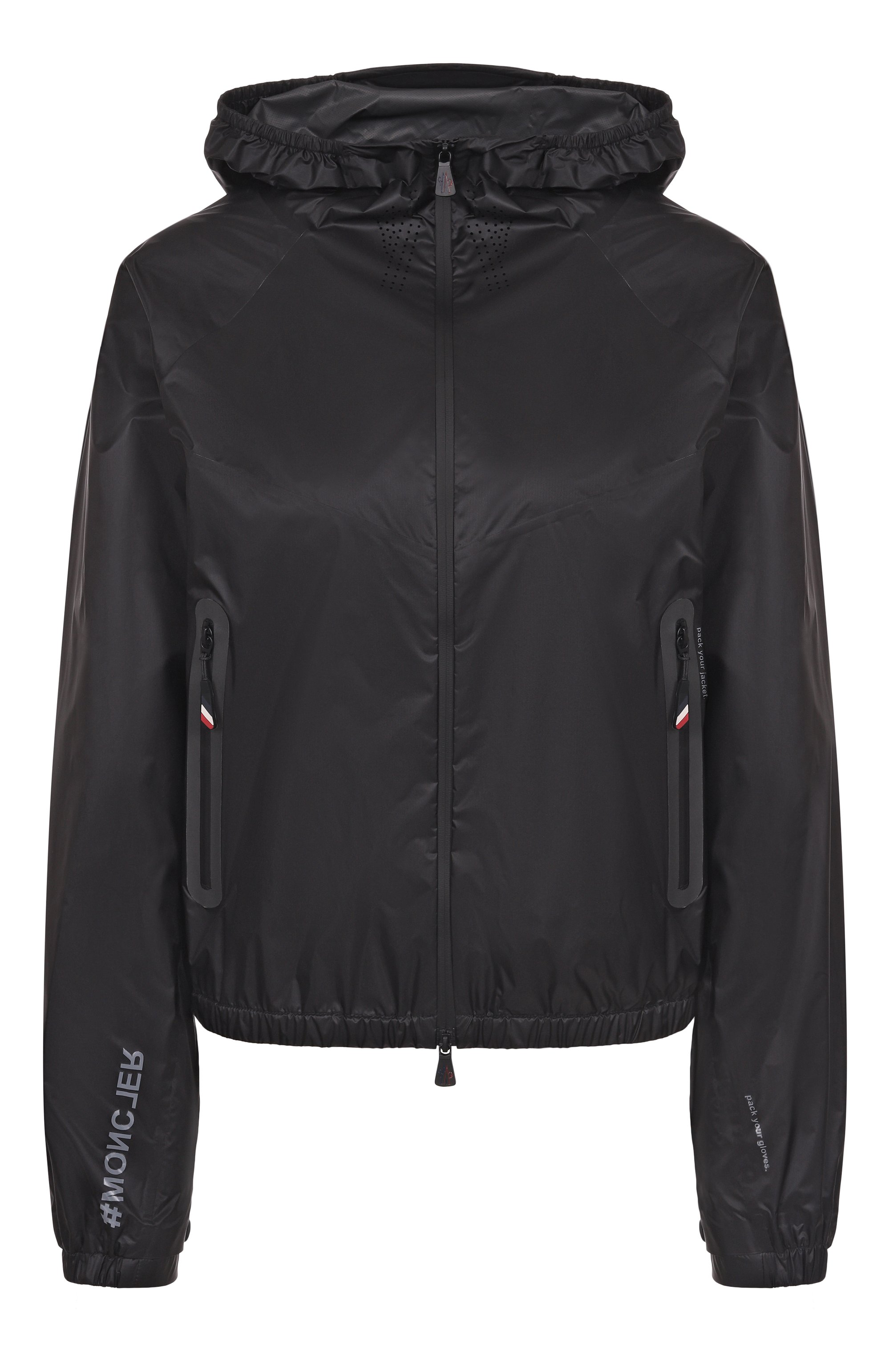 Ветровка MONCLER GRENOBLE черного цвета по цене 144000 руб., арт. 1A000035/35955, фото 1 Ветровка MONCLER GRENOBLE, арт. 1A000035/35955, фото 1