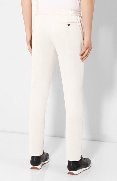 Хлопковые брюки ANDREA CAMPAGNA, арт. SPIAGGIA/AN1100, фото 4