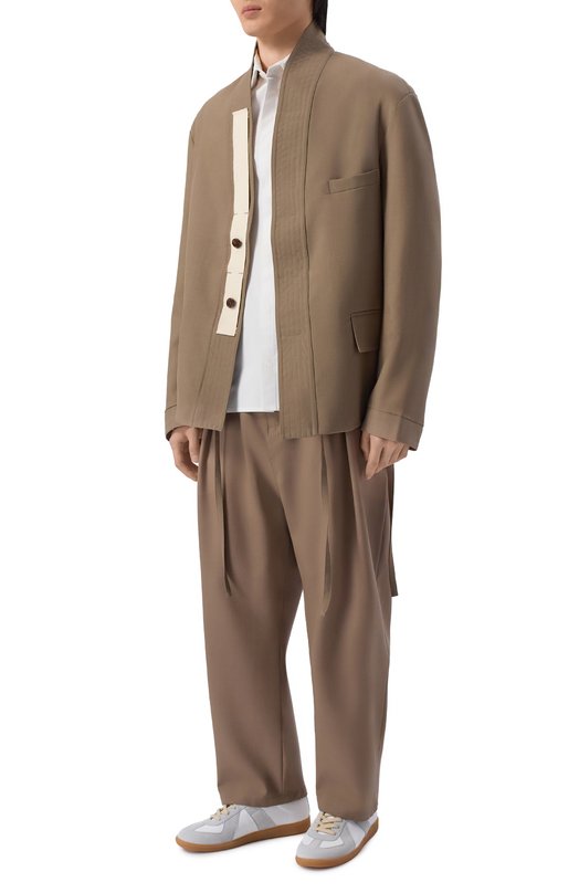 Шерстяной пиджак MORDECAI 26E96MRU33N Коричневый  26E96MRU33N Фото 2