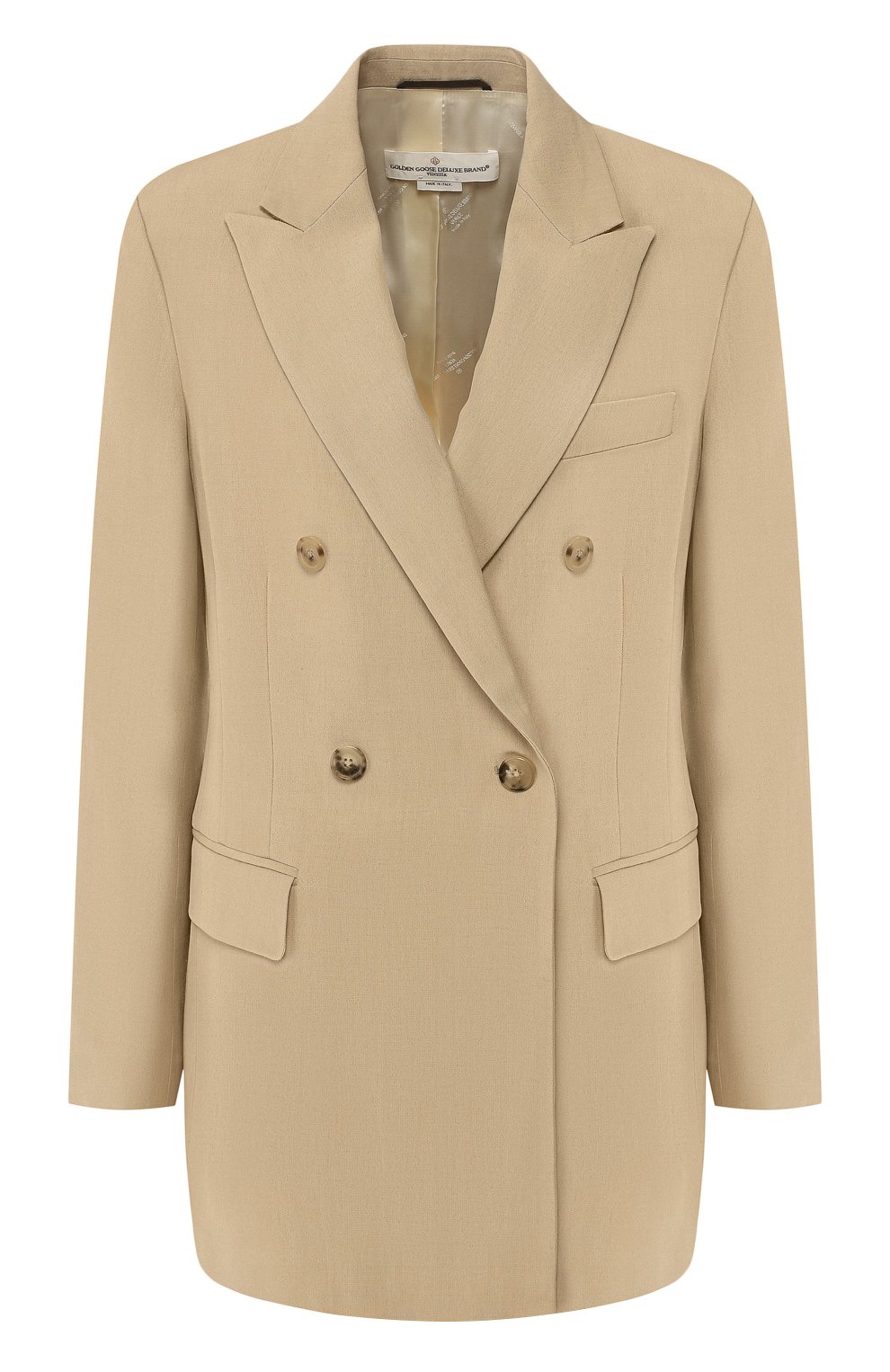 Жакет из смеси вискозы и льна GOLDEN GOOSE DELUXE BRAND, арт. G34WP065.A2, фото 1