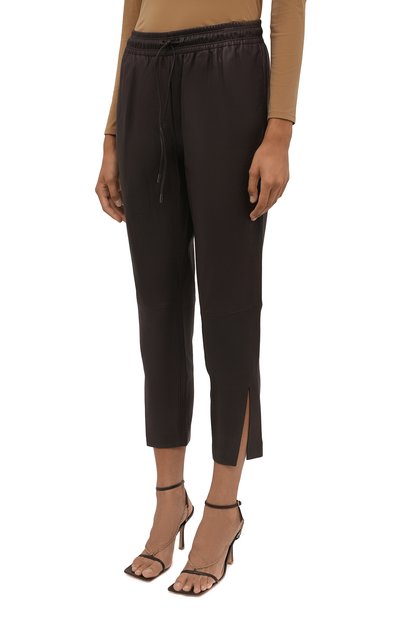 Кожаные брюки THEORY, арт. L0600203, фото 3