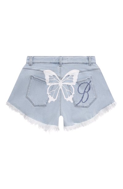 Джинсовые шорты BLUMARINE, арт. IA3050D4448, фото 2