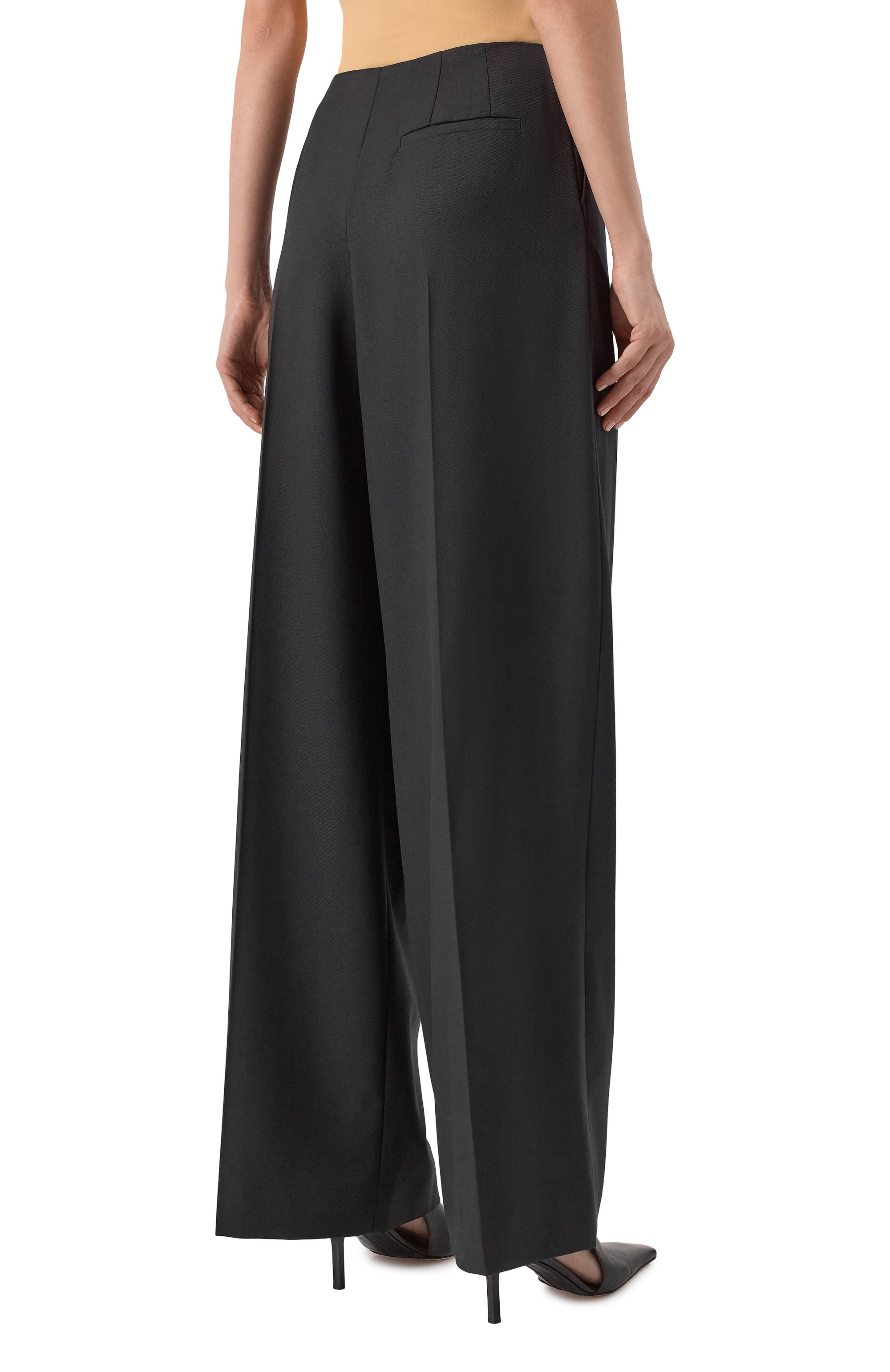 Шерстяные брюки NINA RICCI, арт. 25ACPA009/WV0324, фото 4