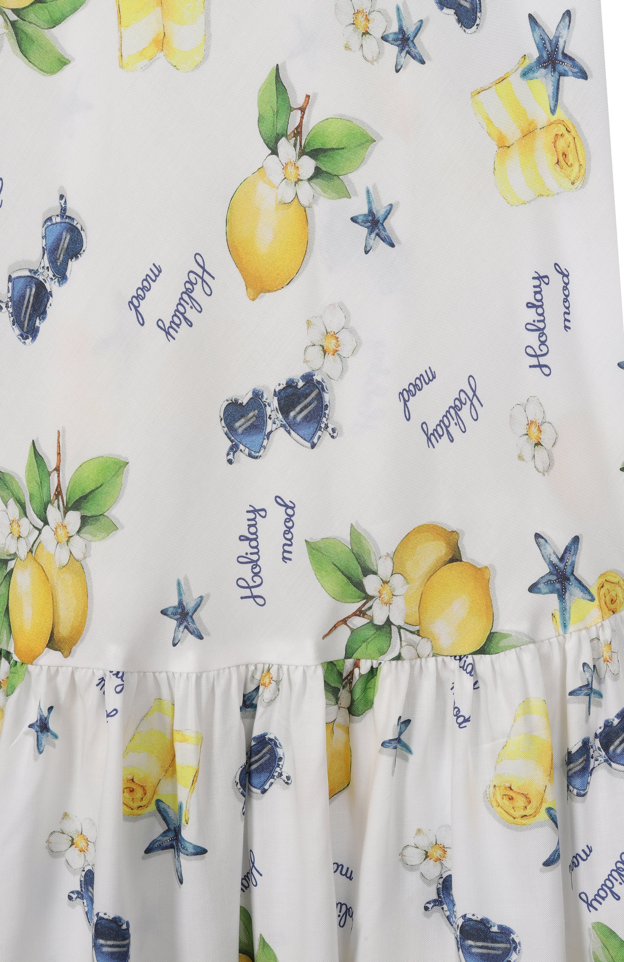 Хлопковый сарафан MONNALISA, арт. 19G913, фото 3