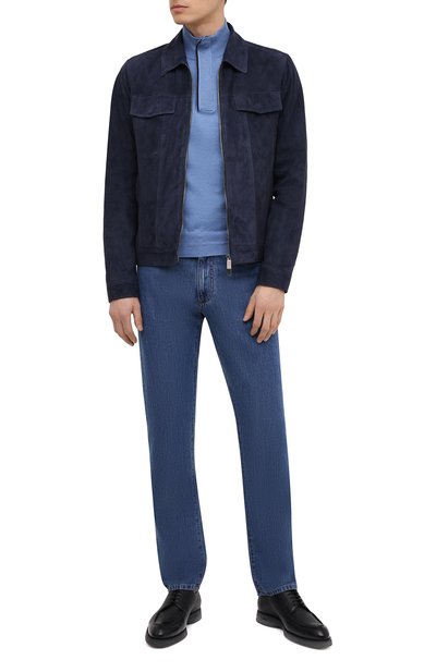 Замшевая куртка CANALI, арт. 070284/LE00145, фото 2