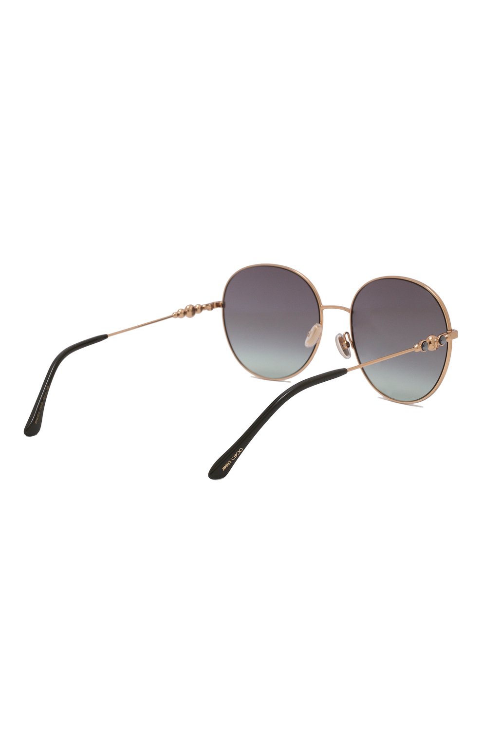 Солнцезащитные очки JIMMY CHOO золотого цвета по цене 32650 руб., арт. BIRDIE PEF, фото 3 Солнцезащитные очки JIMMY CHOO, арт. BIRDIE PEF, фото 3