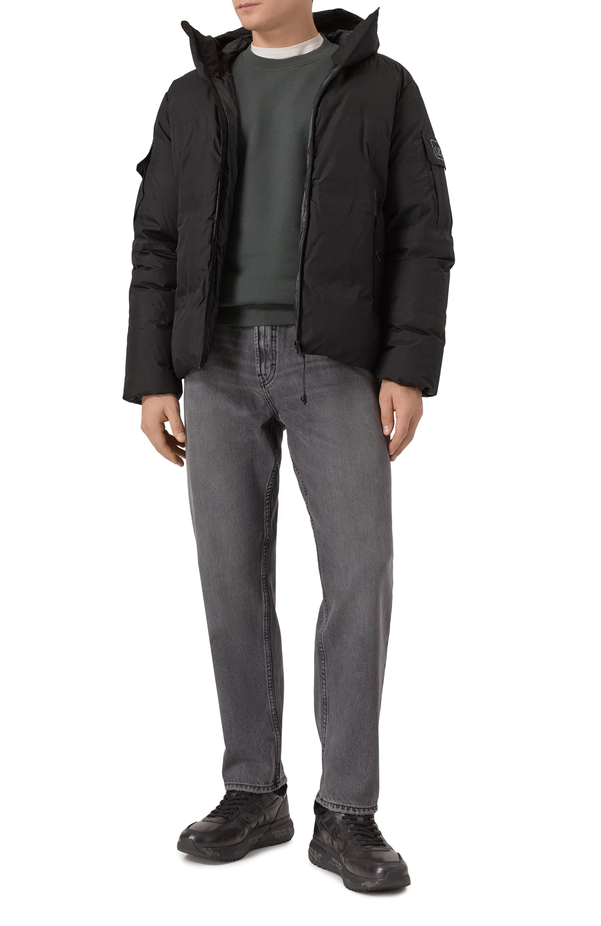 Кожаные кроссовки mick PREMIATA, арт. MICK/VAR 1453NM, фото 2